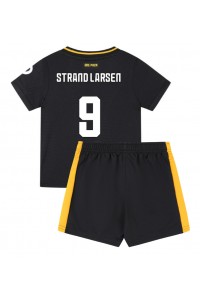 Wolves Jorgen Strand Larsen #9 Babytruitje Uit tenue Kind 2024-25 Korte Mouw (+ Korte broeken)